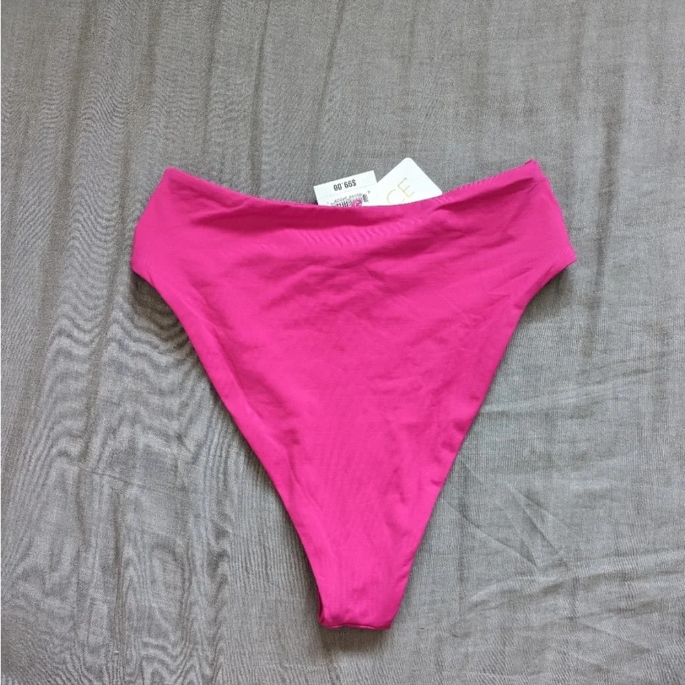 L Space Bikini Bottoms Pink xs